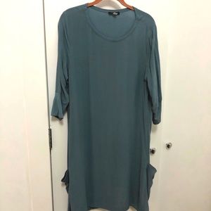 Eileen Fisher silk tunic.